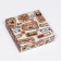 Box for 9 sweets with a shell "Real Man", 13.7 x 13.7 x 3.5