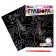 Set for creativity: engraving and coloring voluminous from plastic "Funny giraffe"