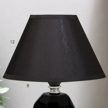 Hell lamp "Jacqueline" E14 40W Black 18x18x24 cm Risalux-3