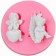 Mold Silicon "Two Angels" 2 objects 8x8x2 cm