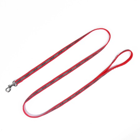 Sports set a reflective, leash 120 x 1 cm, fire 23-35 cm, red-8