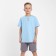 Set for a boy (T-shirt, shorts) minku color-blue/gray, height 152