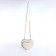 Bag Women's Cross-Bodi with a zipper, white color