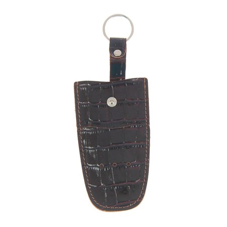 Keys case, ring, brown color-1