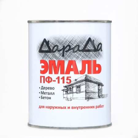 Enamel (darada) PF-115 white 0.8 kg