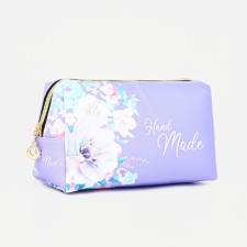 Lightning cosmetic bag, lilac color
