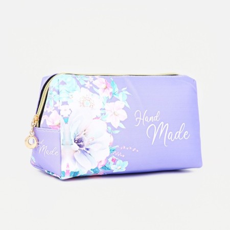 Lightning cosmetic bag, lilac color