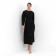 Women's dress Minaku: Casual Collection Black Color, Rr. 48