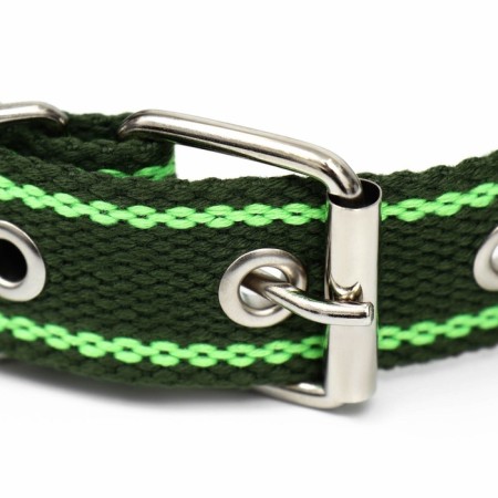 Collar of tarpaulin dimensionless single -layer, 58 x 2.5 cm, khaki/light green-3