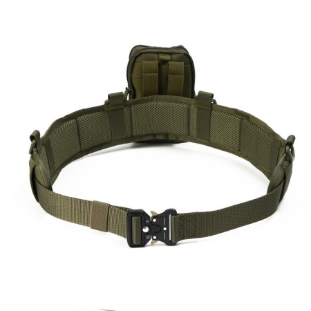 Tactical belt with suspensions, 125 cm, width 8.2 cm, khaki-2