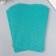 Foamiran glitter 2 mm 20x30 cm, turquoise