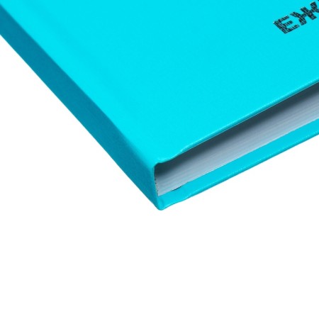 Deliciper of Leduced A5, 160 sheets, boumvinyl cover, turquoise-3