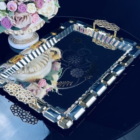 Rectangular tray lenardi, length 48 cm