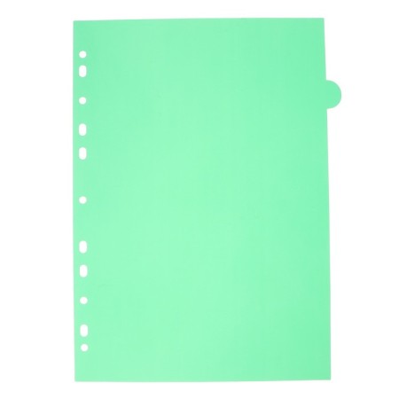 A4 sheet separator (245 x 305 mm), color, 12 sheets, "Devente. Pastel", polypropylene 140 μm, individual packaging-2