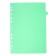 A4 sheet separator (245 x 305 mm), color, 12 sheets, "Devente. Pastel", polypropylene 140 μm, individual packaging