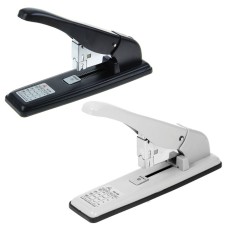 Stapler No. 23, large, up to 100 sheets, with a drawer container for brackets, mix