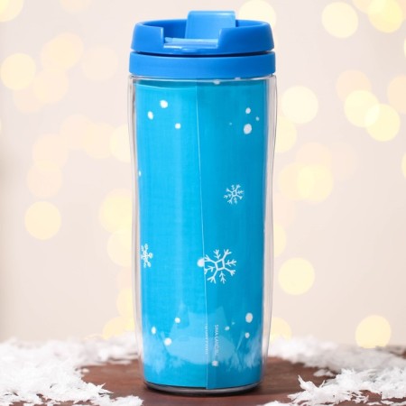 Thermostatic New Year's plastic "light in the eyes", 350 ml-2