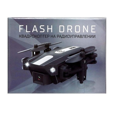Flash Drone quadrocopter, 480p, Wi-Fi, with a bag, black color-17