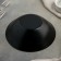 Glass salad "Linea Black", 450 ml, d = 16.2 cm, hardened, black color is black