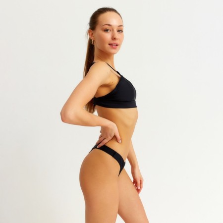 Swimsuit female separate minku color black, size 42-4