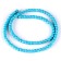 Beads made of natural stone "turquoise" set of 90 pcs., Size 1 pc. - 4 mm