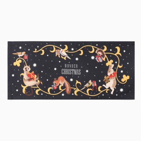 New Year. Driving Ethel "Fairy Tale" 30x70 cm, 100% cotton, sarzha 190 g/m2-2