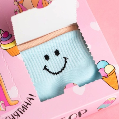 Gift set Advent KAFTAN "Bunny": socks (river 18-20) and accessories-3