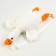 Children's bag "Goose" 44 cm, white color