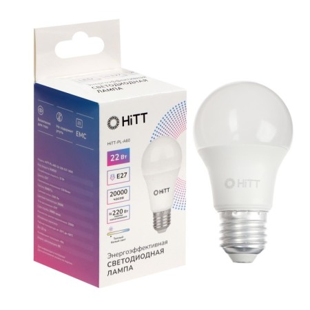 HITT-PL, A60, 22 W, 230 V, E27, 3000 K lamp