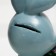 The piggy bank "Roose basket" 17cm gray,