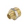 Nipple of the transition aquasfera 9023-05, 1 "x 3/4", outer thread, nickelled brass