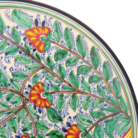 Largan Rishtan ceramics "Flowers", 42 cm, blue-2