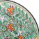 Largan Rishtan ceramics "Flowers", 42 cm, blue