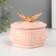 Coramics Coramics "Butterfly Provence" Pink 8.5x9.3x8.5 cm
