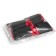 Caps for wheels from 15 "to 20" Autoflex, polyester 600d, 4 pcs., Black/red