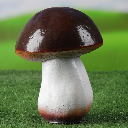 Garden figure "Mushroom Borovik" 14x11x11cm-1