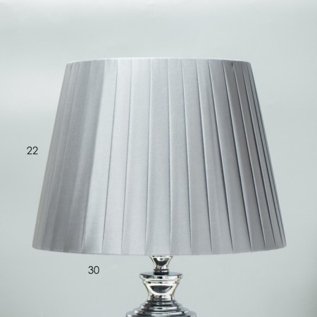 Avtital table lamp E27 40W silver 29.5x29.5x55 cm Risalux-5