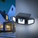 Lamp Garden era on the sunny battery LED, wall -mounted