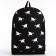 School textile “geese”, 38x14x27 cm, black color