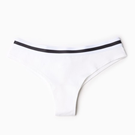 Cowards female brazilians, white color, size 44 (s)-3