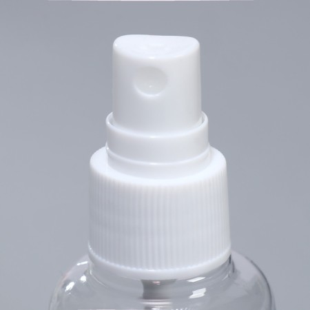 A bottle for storage, with a spray, with a division scale, 50 ml, white/transparent color-5