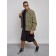 Jeaning jacket men's, size 48, khaki color