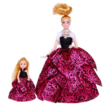 Model doll with Family look "Be in trend" pink-1