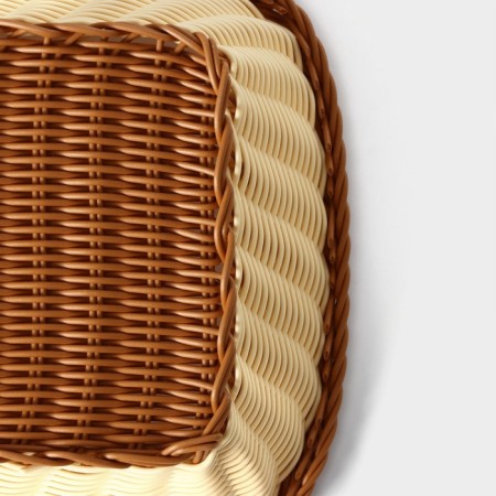 Basket for fruits and bread of the milk chocolate, 24 × 32 cm-4