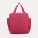 Thermosuma with a zipper 8.7 l, 2 external pockets, pink color