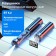 Wireless headphones VBT 1.16, TWS, vacuum, BT5.0, 40/250 mAh, flashlight, black