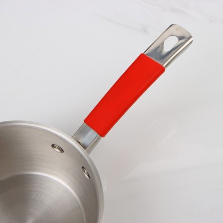 Aurora bucket, 1.6 l, d = 16 cm, capsule bottom, glass cover, pranial handle-4