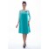 Women's dress, size 42, green color