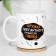 Sublimation mug "Elegant beer lover", with application