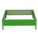 Galf flowerbed, 80 × 80 × 15 cm, green, “quadro”, Greengo